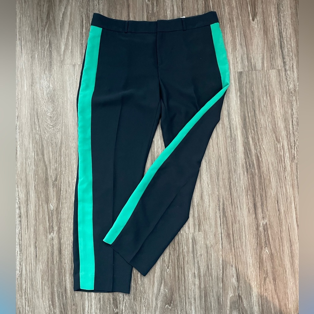 Banana Republic women’s pants color: Blue/Green Size:8 - Picture 2 of 5